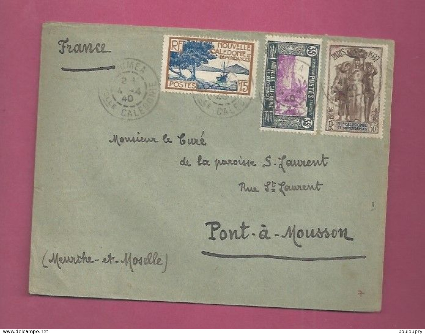 Lettre De 1940 Pour La France - YT N° 144, 147A Et 169 - Exposition Internationale De Paris - Covers & Documents