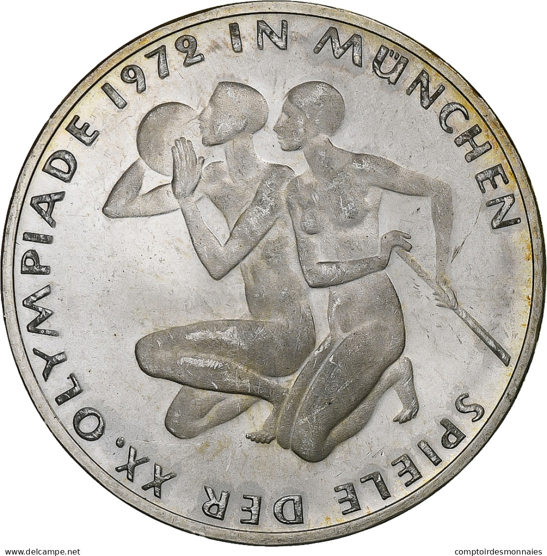 Monnaie, République Fédérale Allemande, 10 Mark, 1972, Stuttgart, SPL - Sonstige & Ohne Zuordnung