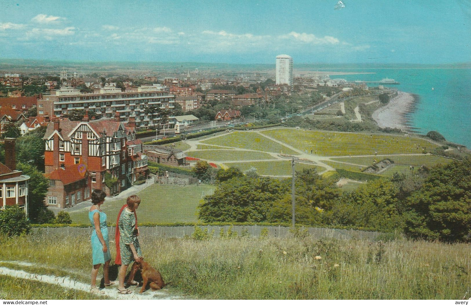 View From The Downs, Eastbourne, England - Eastbourne