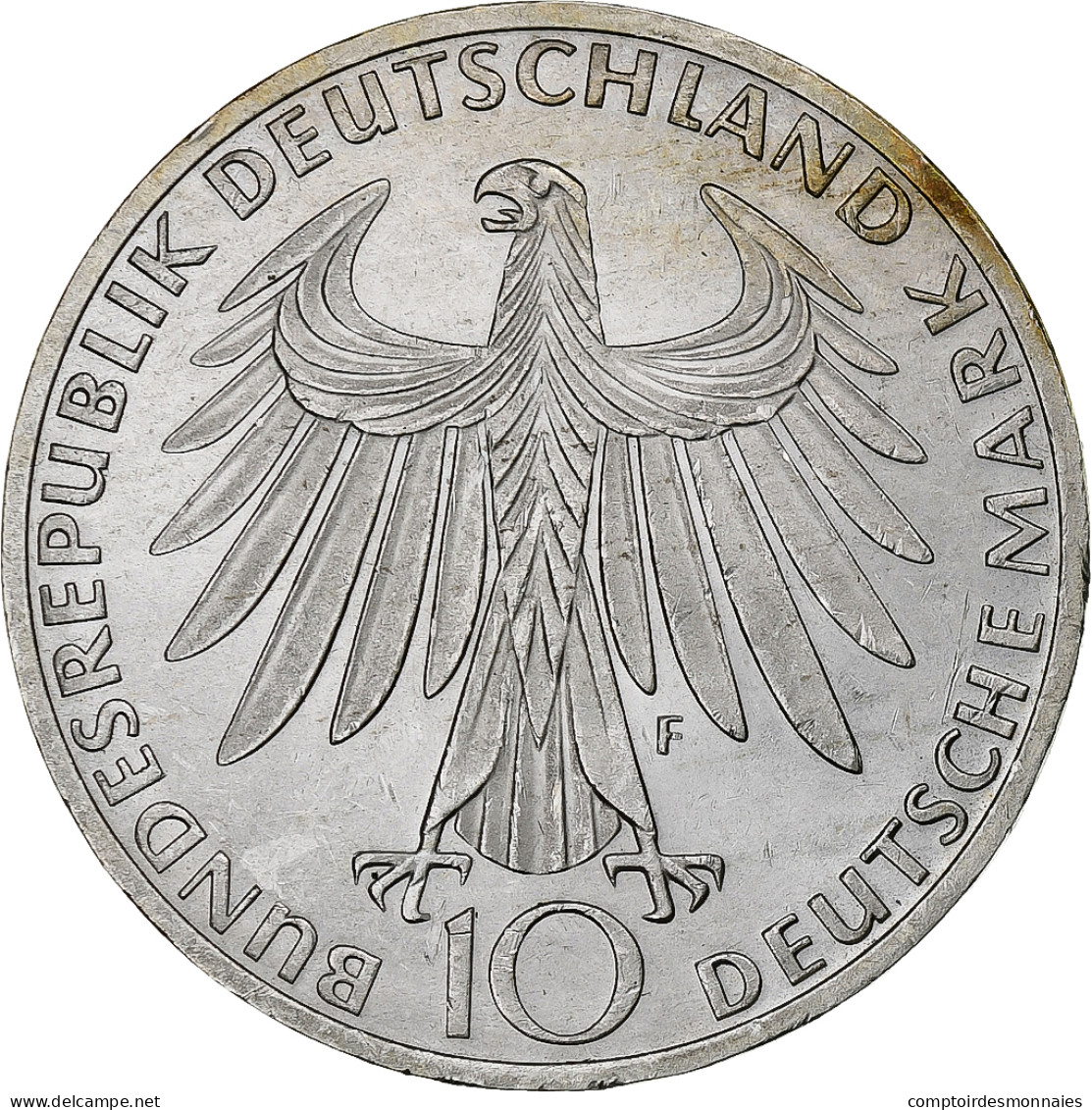 Monnaie, République Fédérale Allemande, 10 Mark, 1972, Stuttgart, SUP+ - Altri & Non Classificati