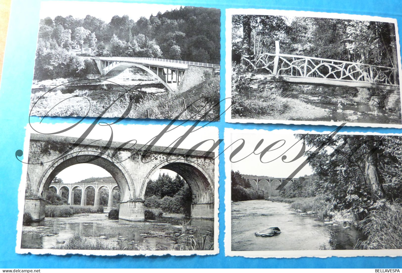 Herbeumont Cugnon  Lot X 12 Cpa Rivier Brug Semois Viaduc - Herbeumont