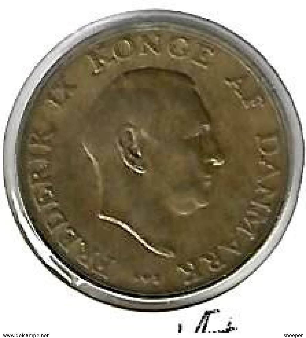 *denmark  1 Krone 1947  Km 837.1   Vf+ - Danemark