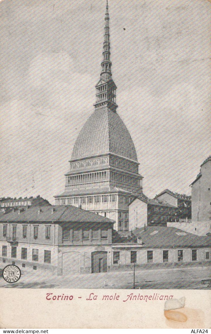 CARTOLINA VIAGGIATA TORINO MOLE ANTONELLIANA (ZK233 - Mole Antonelliana