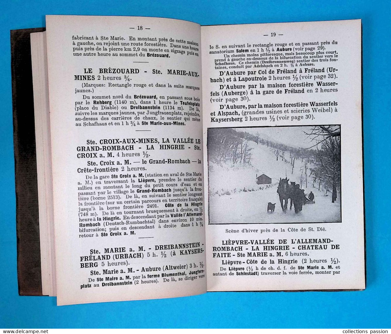 JC, publicité, offert par Oscar Kessler, hôtel des deux Clefs, 1913, aux amis de la Haute Alsace ...frais fr 5.00 e