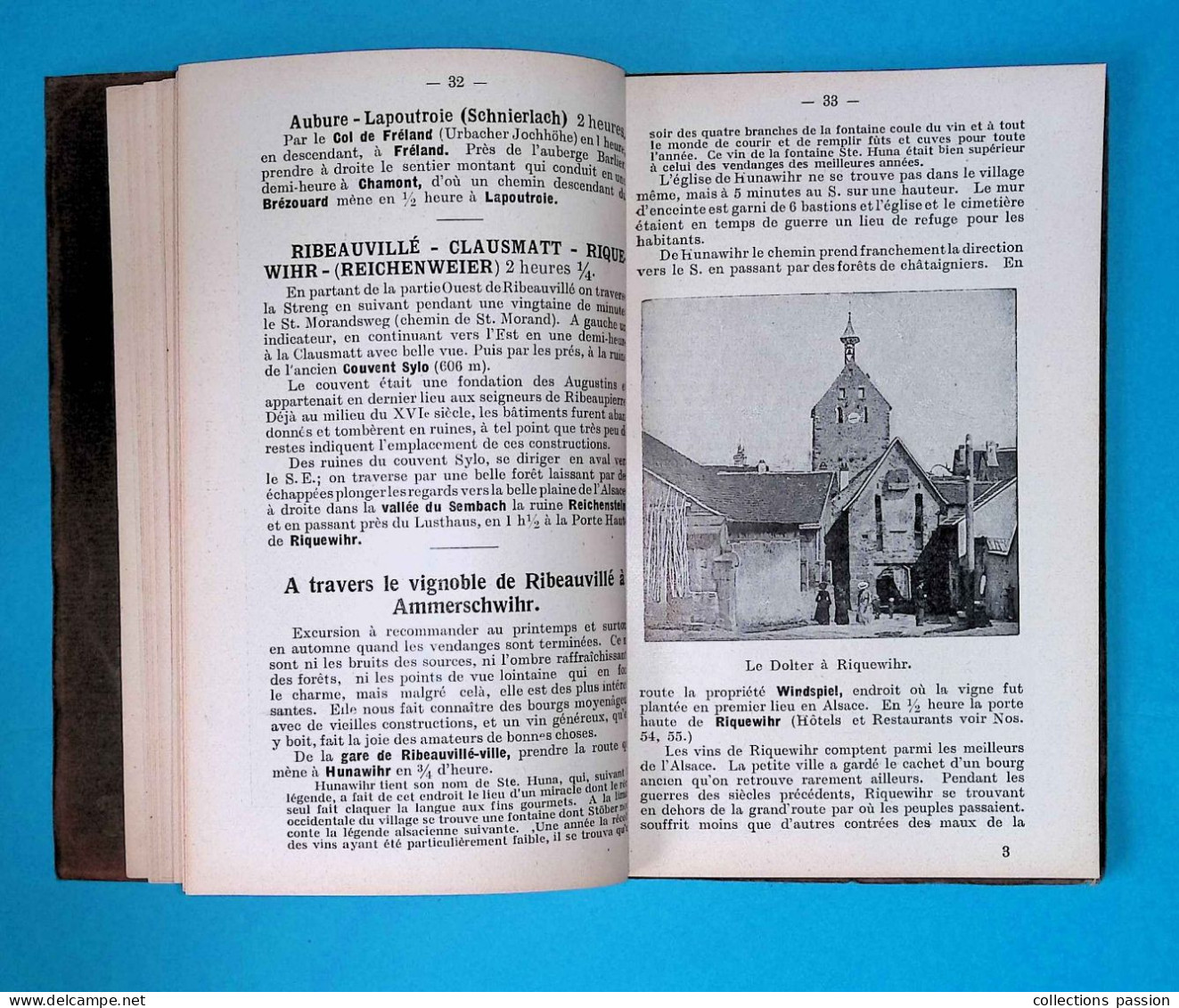 JC, publicité, offert par Oscar Kessler, hôtel des deux Clefs, 1913, aux amis de la Haute Alsace ...frais fr 5.00 e