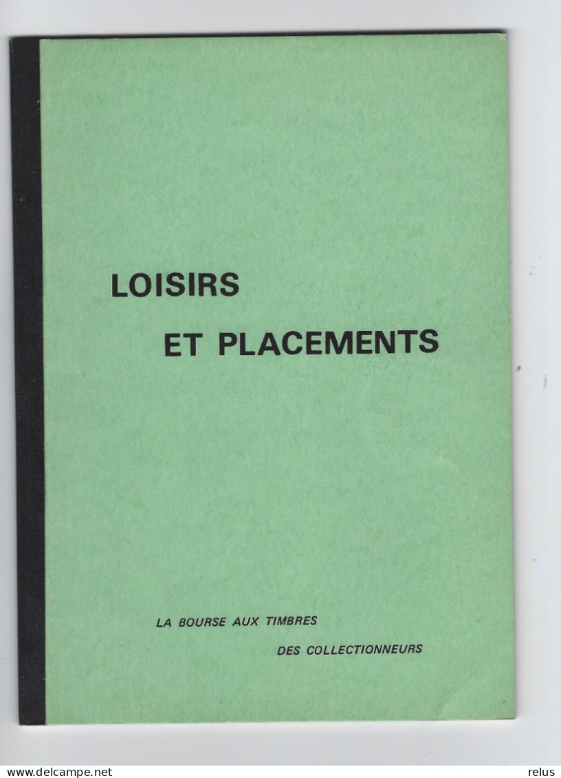 Loisirs Et Placements La Bourse Aux Timbres Des Collectionneurs N°4 Mai 1968 Olivier Ducassé - Philatélie Et Histoire Postale