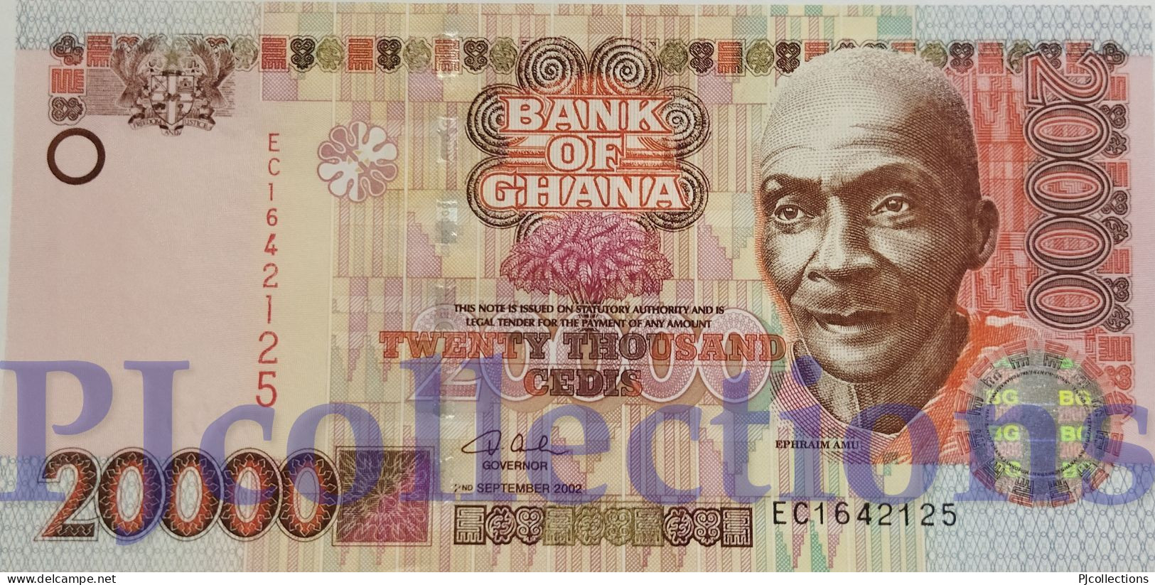 GHANA 20000 CEDIS 2002 PICK 36a UNC - Ghana