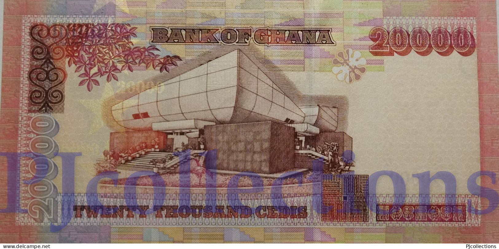 GHANA 20000 CEDIS 2002 PICK 36a UNC - Ghana