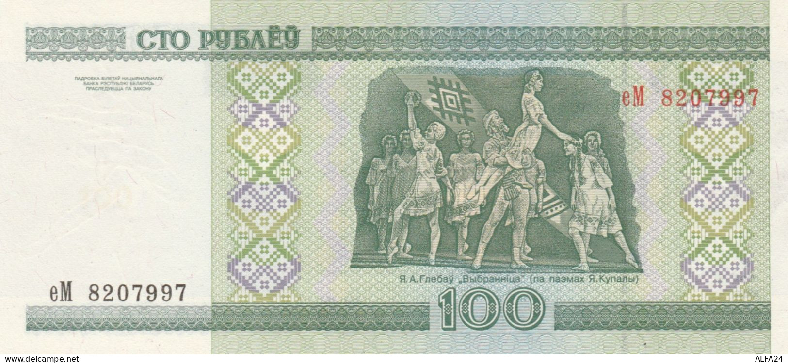 BANCONOTA BIELORUSSIA 100 UNC (ZX1550 - Belarus