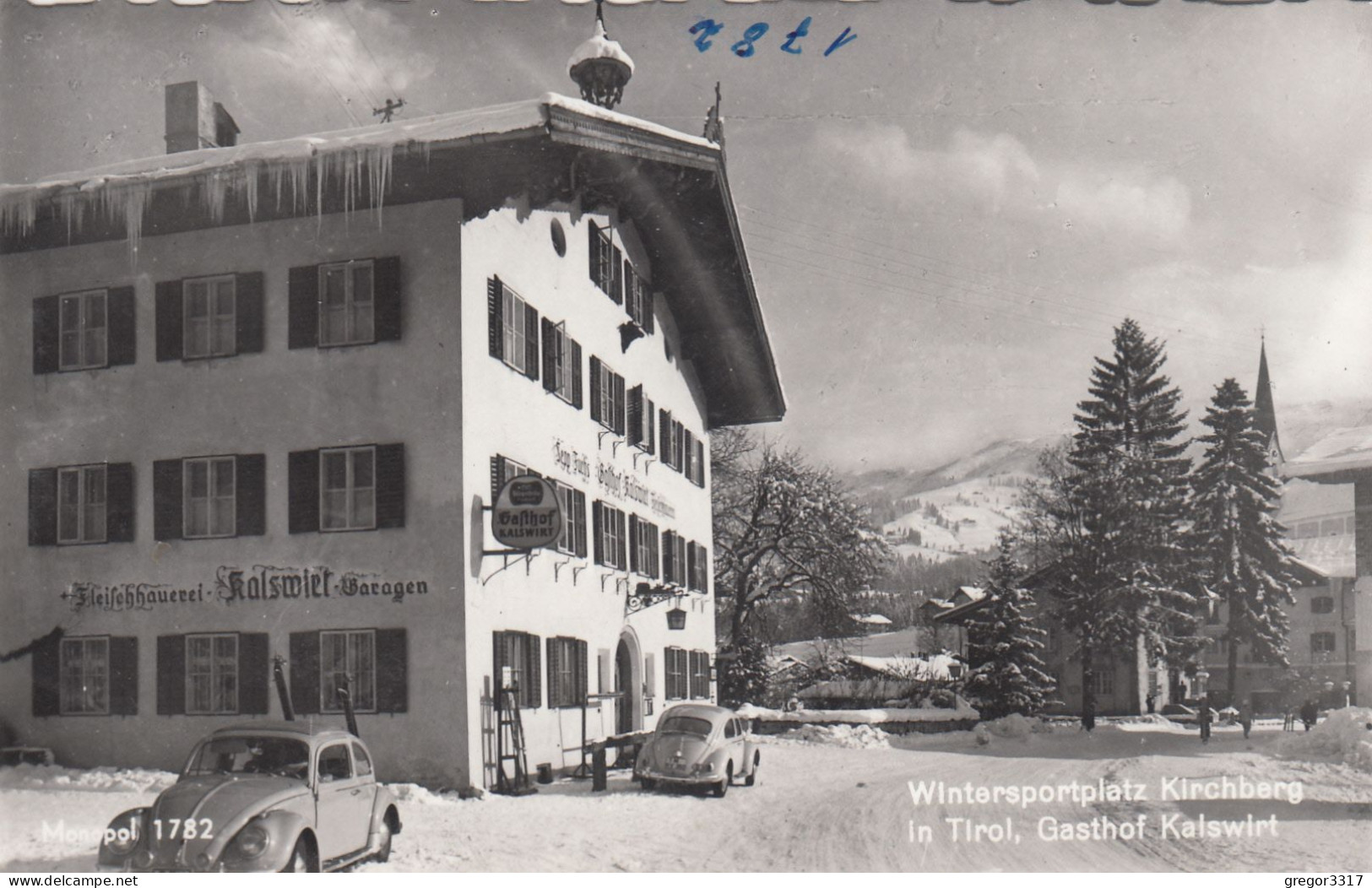 E383) KIRCHBERG In Tirol - Gasthof KALSWIRT Mit Alten AUTO DETAILS TOP - Kirchberg