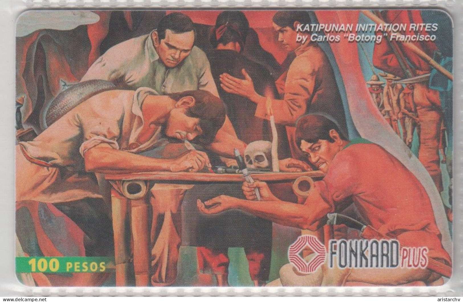 PHILIPPINES 1998 ART KATIPUNAN INITIATION RITES CARLOS BOTONG FRANCISCO - Philippines