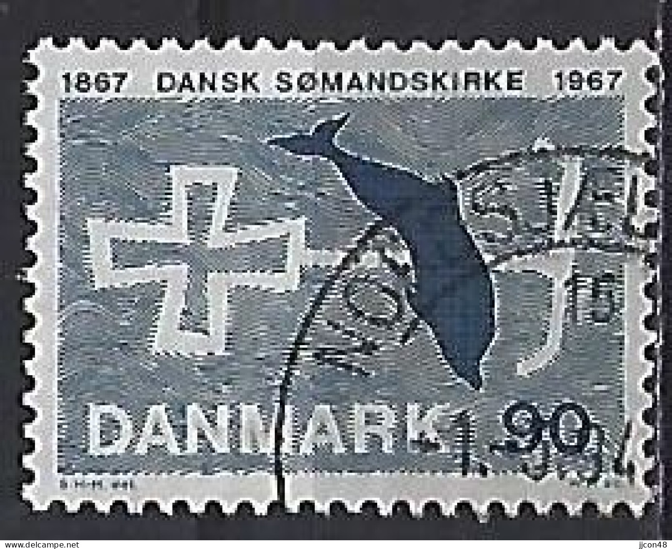 Denmark  1967  Danish Seaman`s Mission (o) Mi.466 - Used Stamps