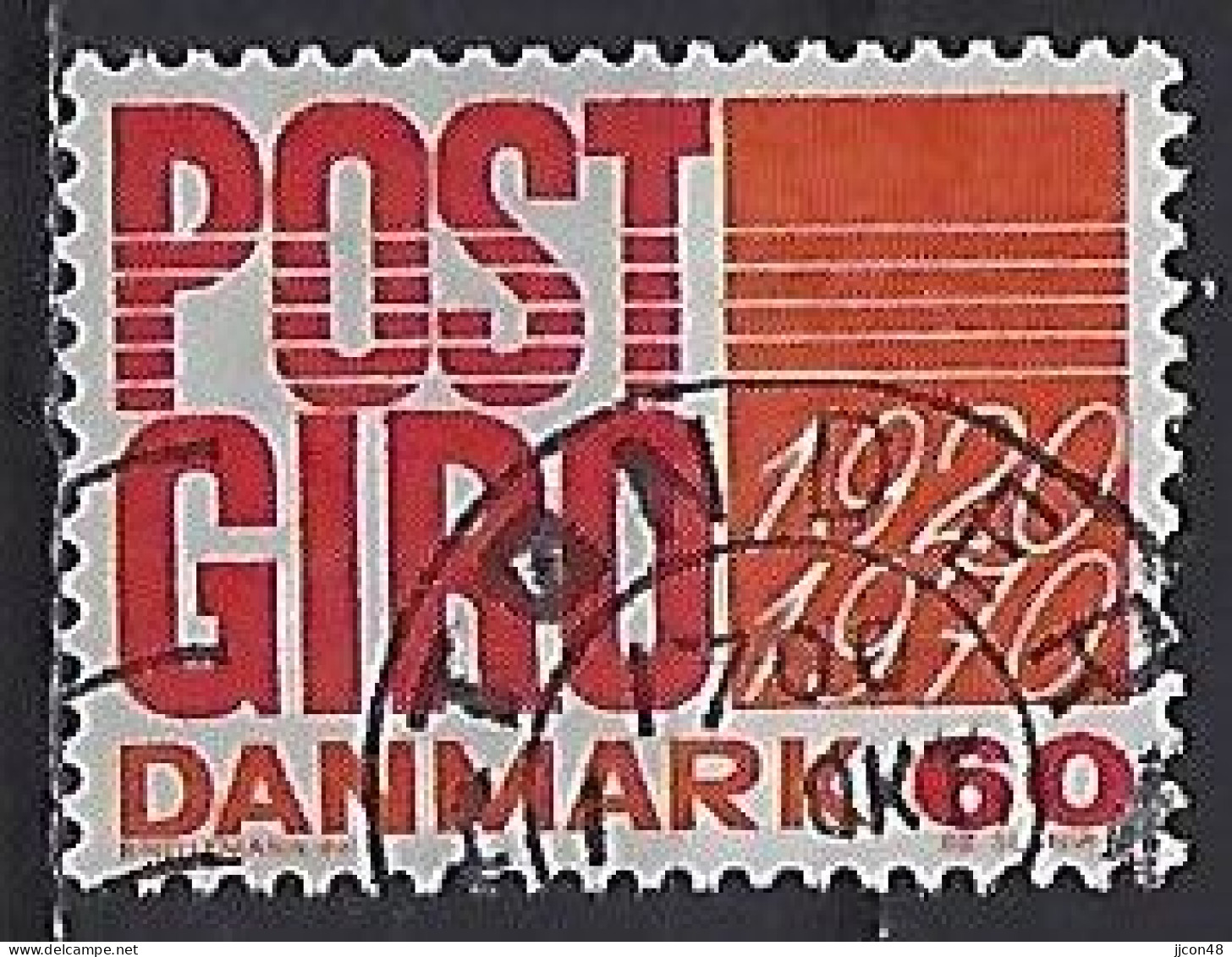 Denmark  1970  Danish Post Giro (o) Mi.491 - Oblitérés