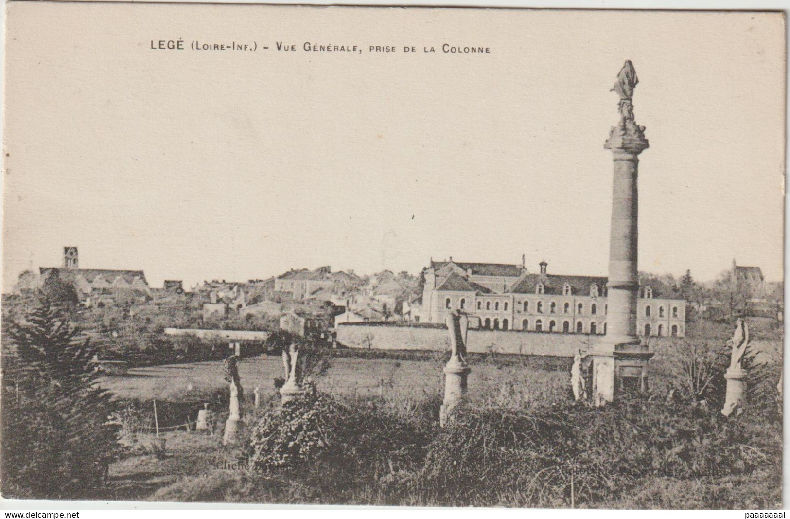 LEGE  VUE GENERALE PRISE DE LA COLONNE - Legé