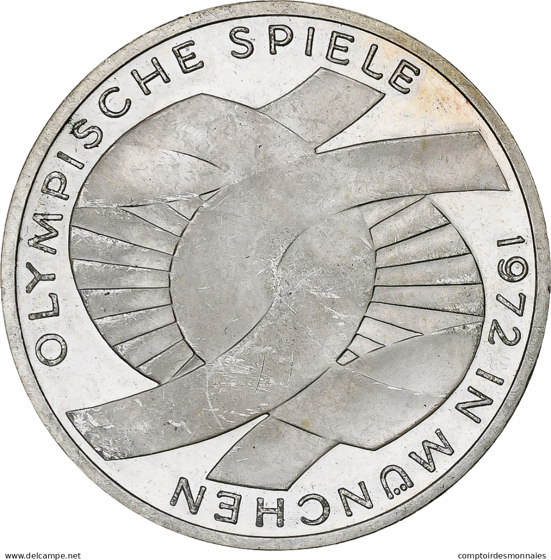 Monnaie, République Fédérale Allemande, 10 Mark, 1972, Karlsruhe, SUP+ - Herdenkingsmunt