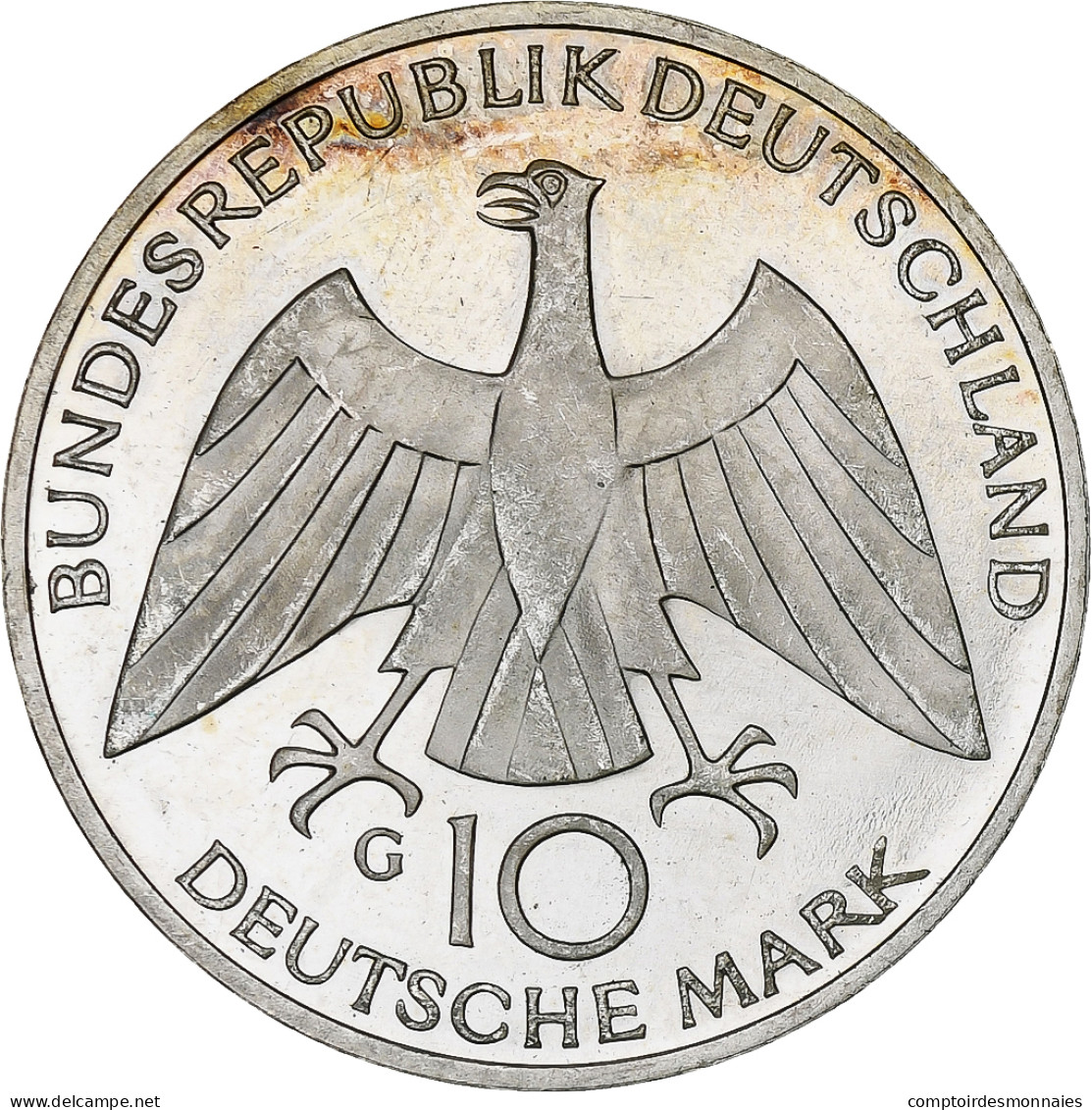 Monnaie, République Fédérale Allemande, 10 Mark, 1972, Karlsruhe, SUP+ - Herdenkingsmunt