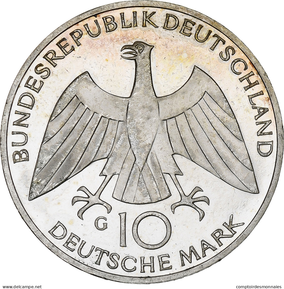Monnaie, République Fédérale Allemande, 10 Mark, 1972, Karlsruhe, SUP - Gedenkmünzen
