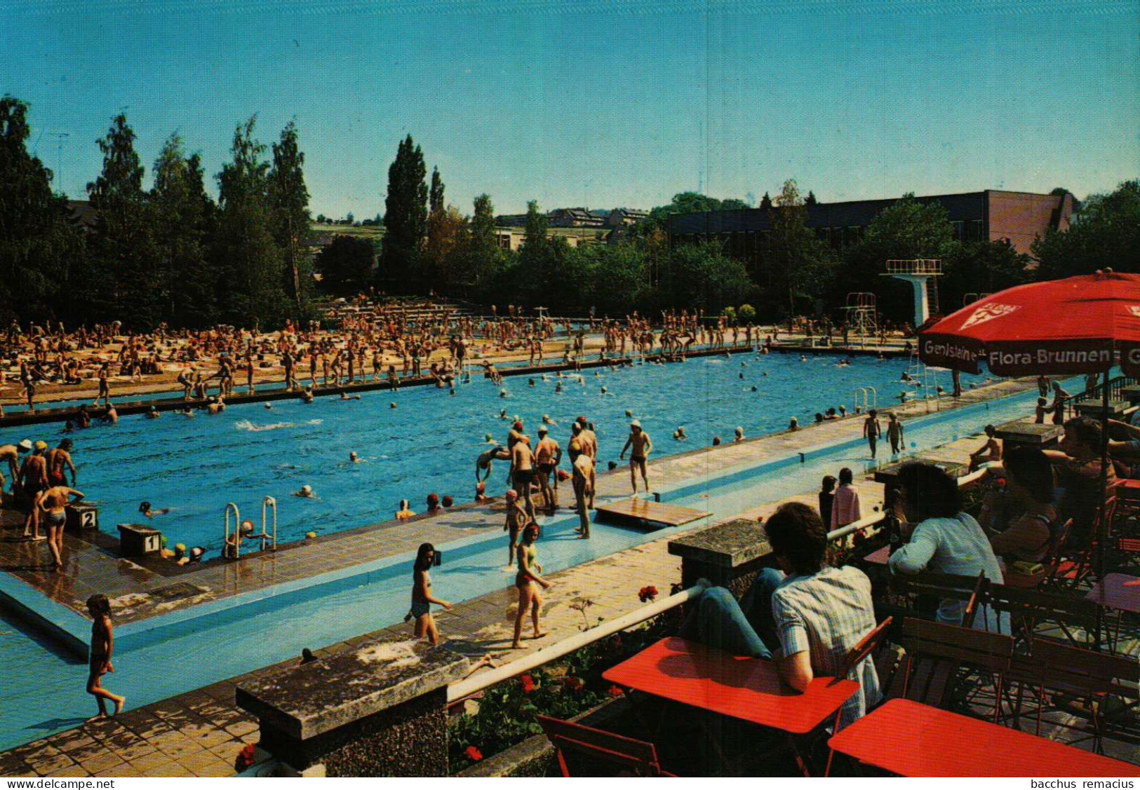 DUDELANGE - La Piscine   Messageries Paul Kraus Nr 1304 - Dudelange