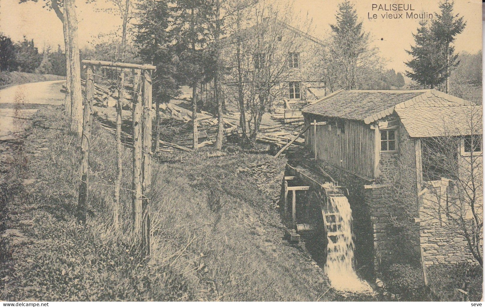 PALISEUL Le Vieux Moulin Carte Non Voyagée - Paliseul