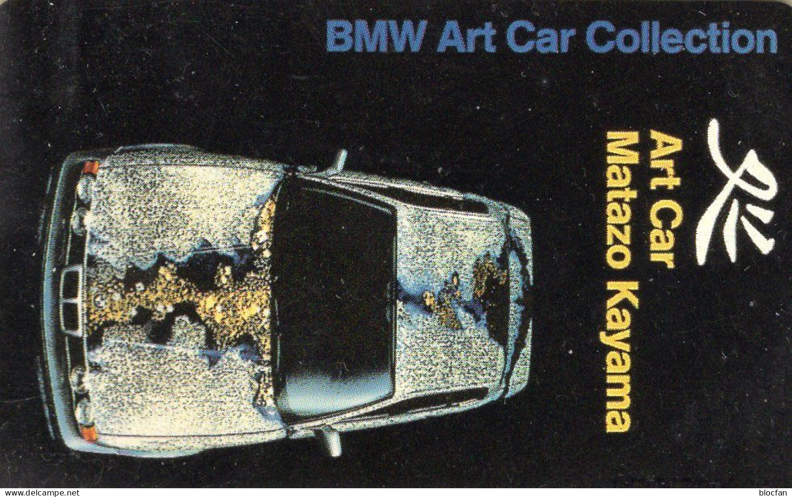 BMW-Kunst In Düsseldorf TK K 1232/1993 ** 75€ 3.000 Exempl.Japan-Woche Mit Art Car Matazo Kayama TC Cars Of Phonecard - Coches