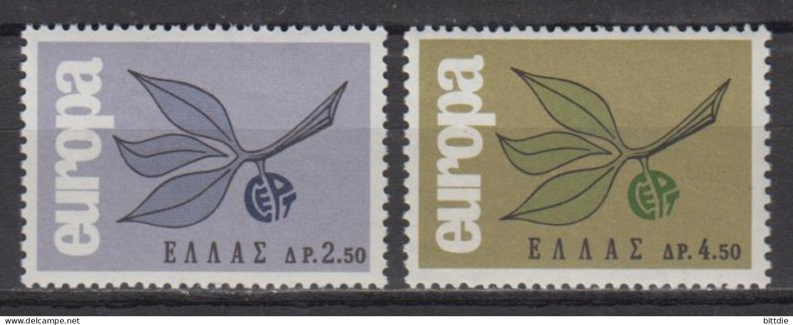 Europa/Cept, Griechenland  890/91 , Xx  (S 1762) - 1965