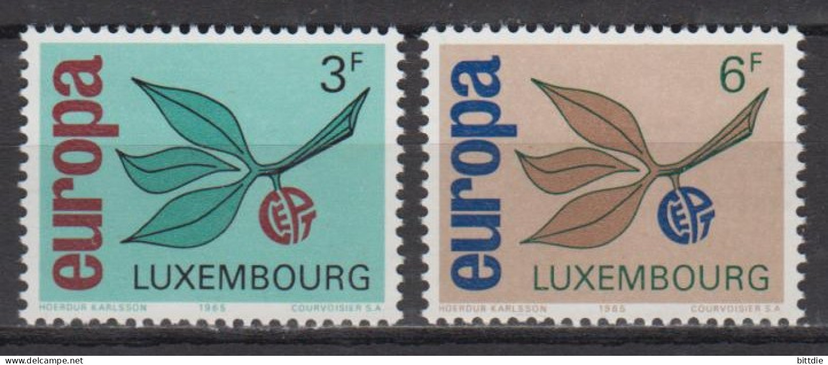 Europa/Cept, Lux.  715/16 , Xx  (S 1764) - 1965