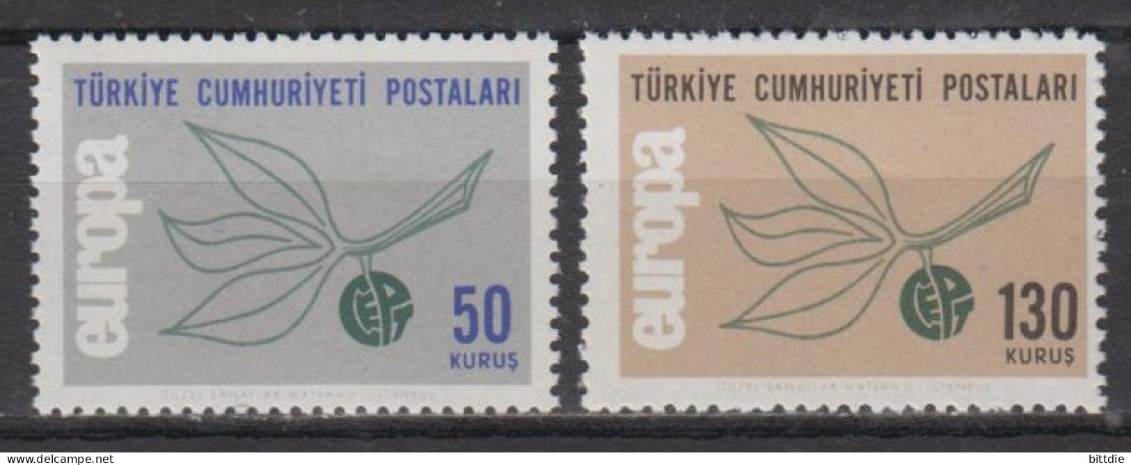 Europa/Cept, Türkei  1961/62 , Xx  (S 1766) - 1965