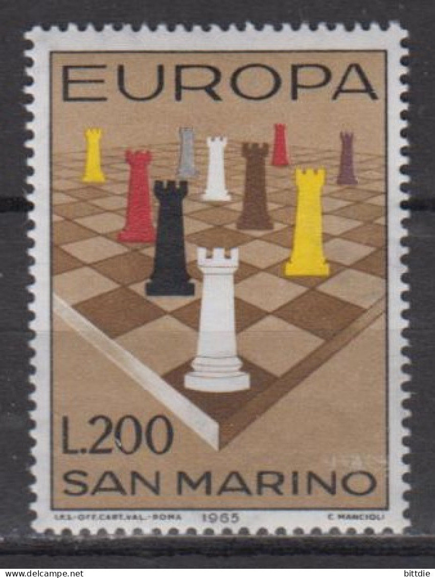 Europa/Cept, San Marino  842 , Xx  (S 1768) - 1965