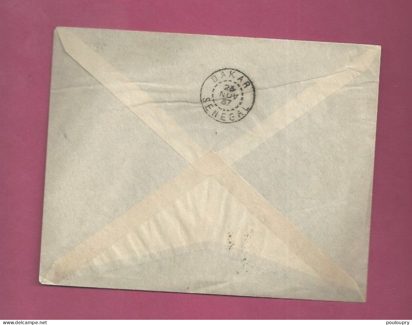 Lettre De 1937 Pour Le Sénégal - YT N° 75 Et 97 - Exposition Internationle De Paris - Storia Postale