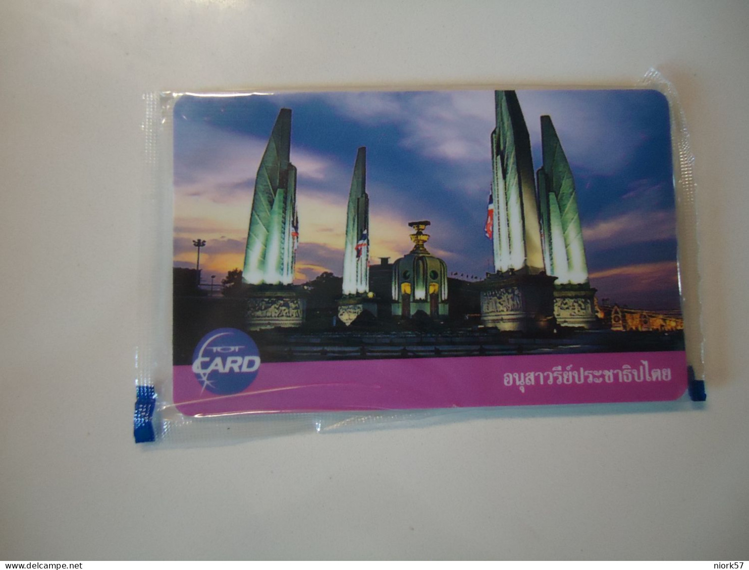 THAILAND MINT  CARDS TOT CHIPS WORLD  HERITAGES - Landschaften