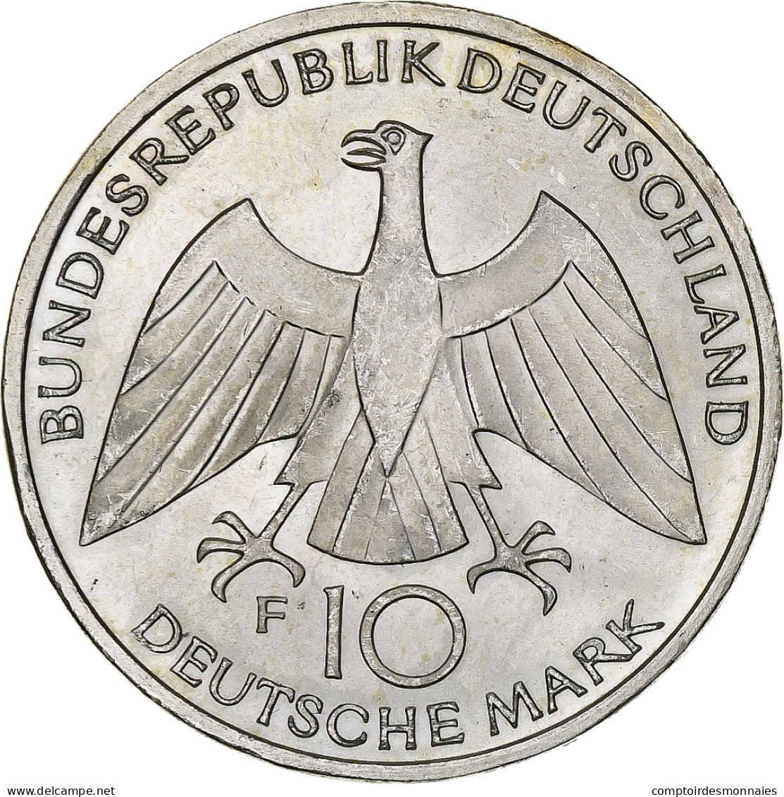 Monnaie, République Fédérale Allemande, 10 Mark, 1972, Stuttgart, SUP+ - Altri & Non Classificati