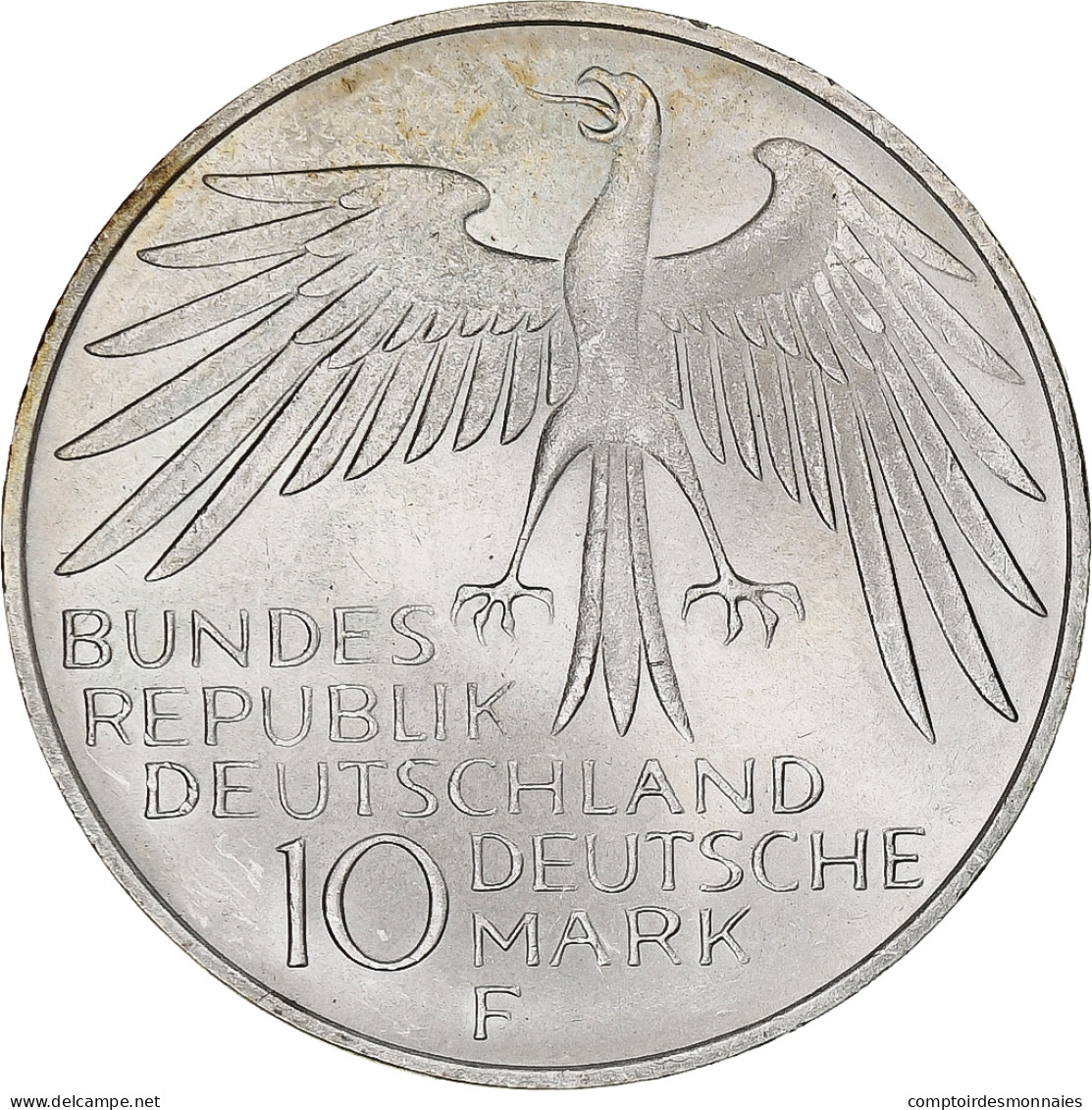 Monnaie, République Fédérale Allemande, 10 Mark, 1972, Stuttgart, SPL - Herdenkingsmunt
