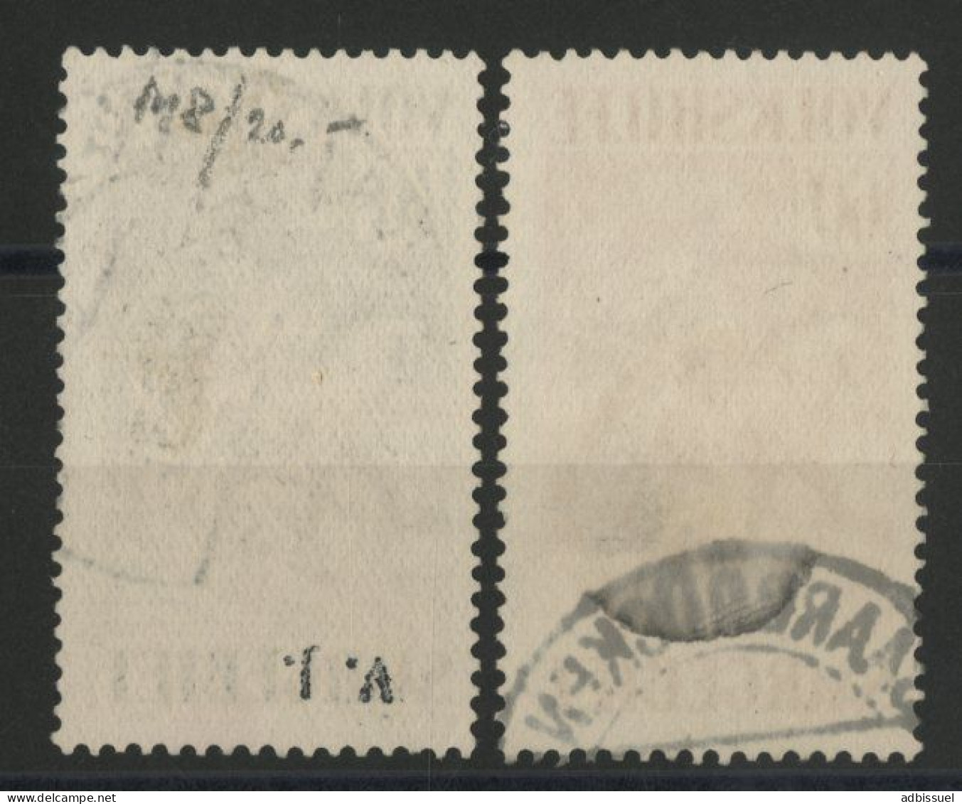 SARRE N° 148 + 149 (Mi 151 + 153) Cote 90 € Oblitérés. TB - Used Stamps