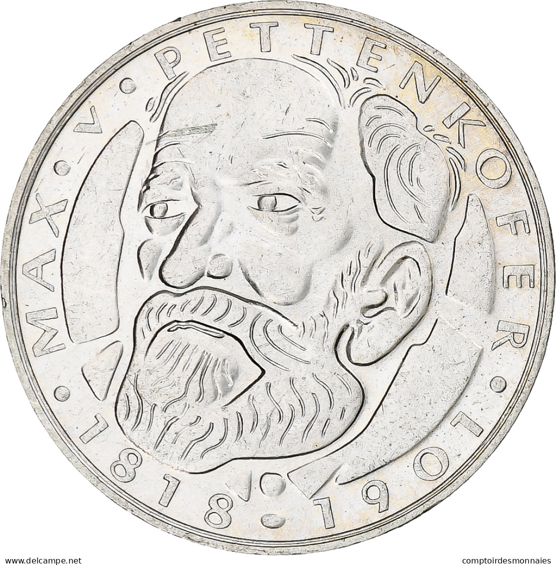 Monnaie, République Fédérale Allemande, 5 Mark, 1968, Munich, Germany, SUP+ - 5 Marcos