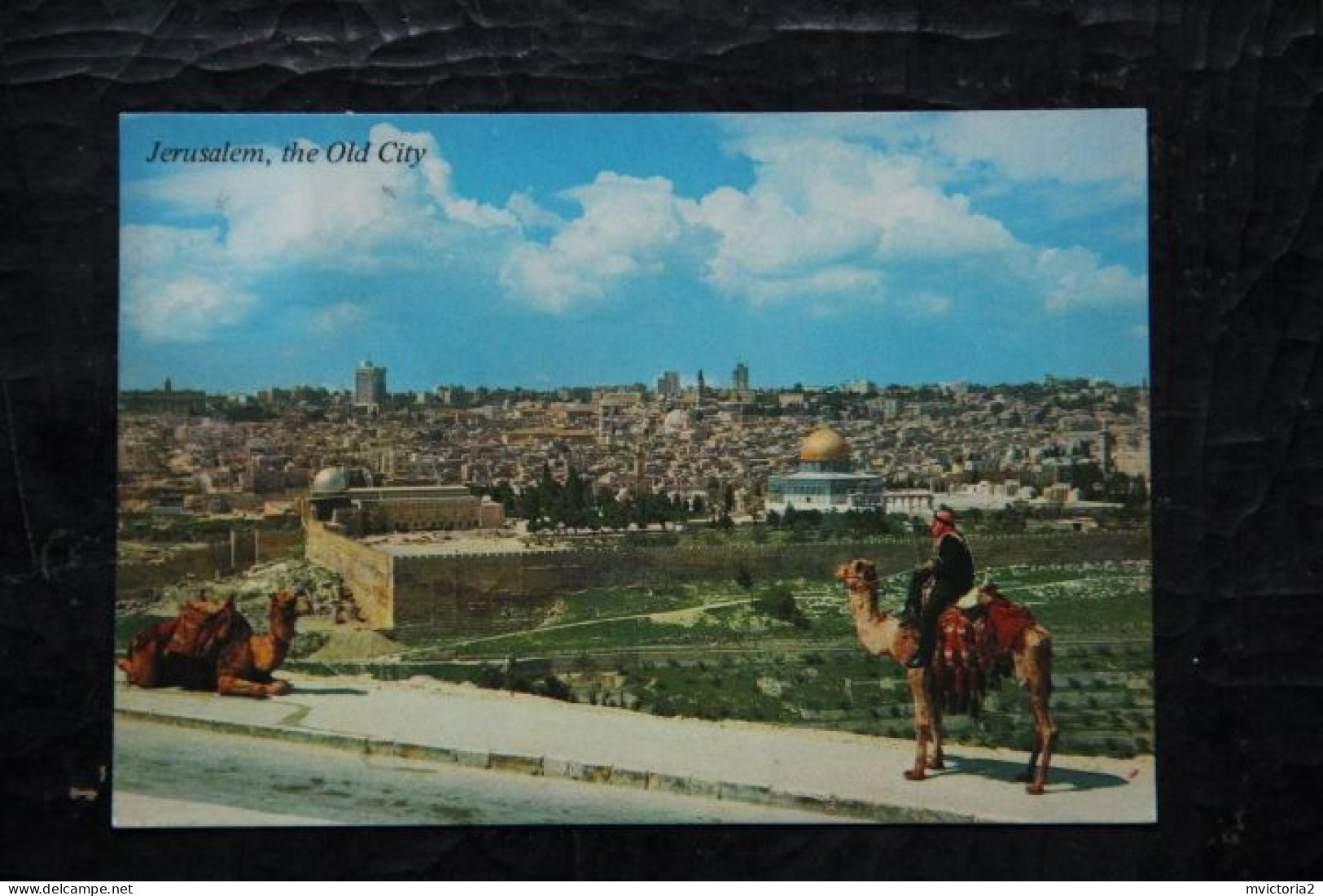 JERUSALEM : La Vieille Ville Vue Du Mont Des Oliviers - Israel