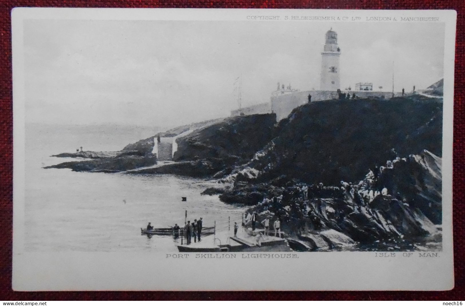 CPA Port Skillion Lighthouse, Ile De Man - Isla De Man