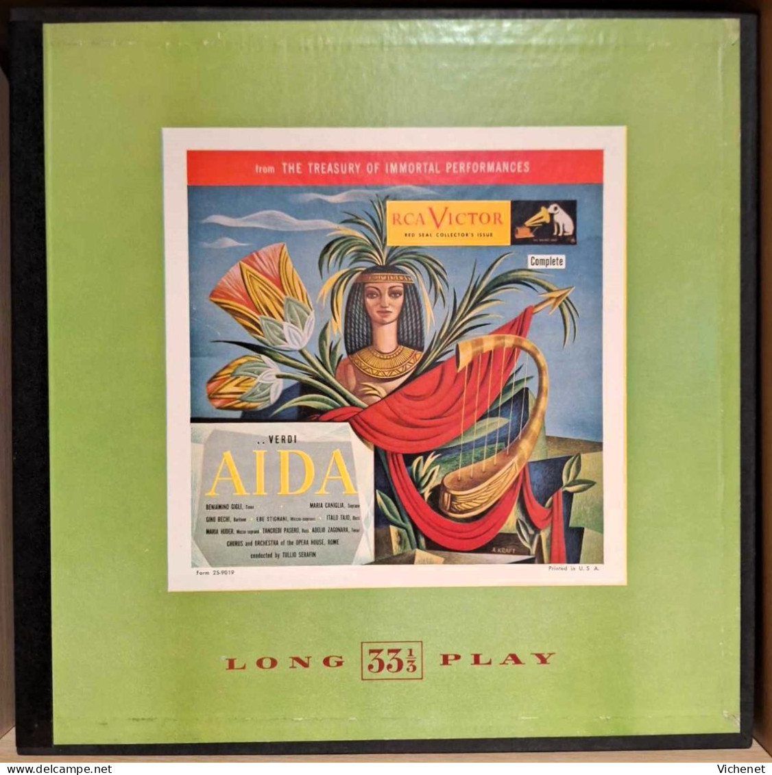 Verdi - Aïda (Complete) - Box 4 LP's - Opere