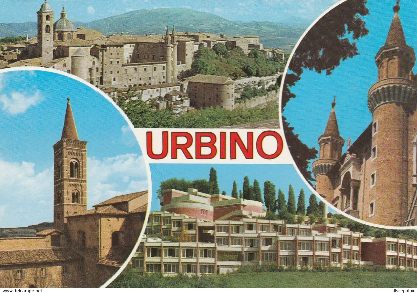 U4605 Urbino - Panorama Vedute Multipla / Non Viaggiata - Urbino