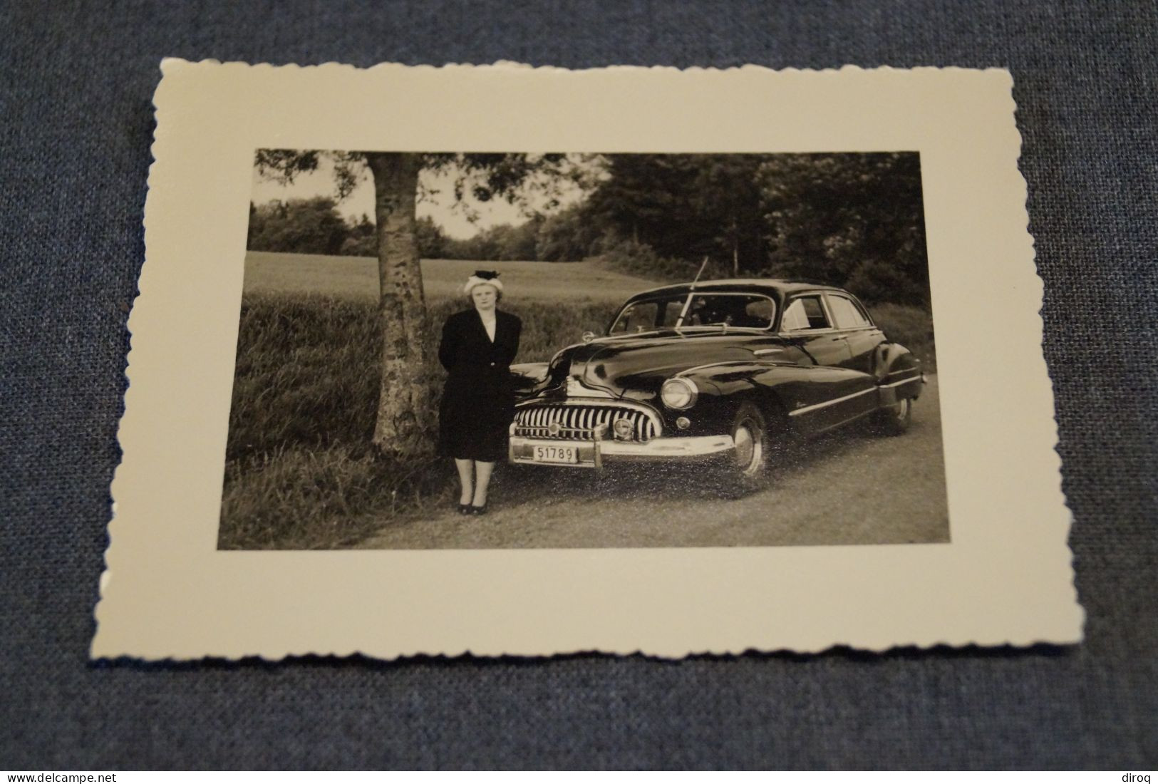 Ancienne Photo De Vopiture Ancêtre,à Identifier,110 Mm. Sur 80 Mm. - Automobile