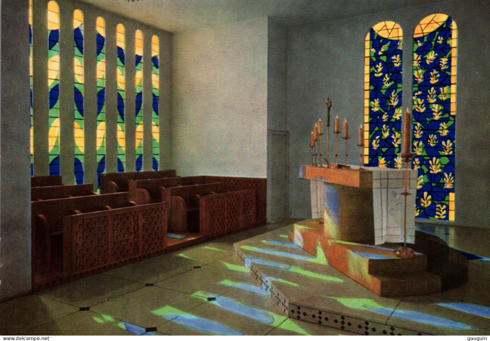 CPM - VENCE - Chapelle Du Rosaire - Oeuvre D' Henri Matisse (Architecte Auguste Perret) - LOT 5 CP  - Kirchen U. Kathedralen