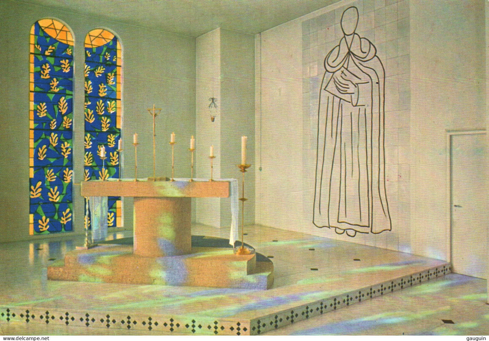 CPM - VENCE - Chapelle Du Rosaire - Oeuvre D' Henri Matisse (Architecte Auguste Perret) - LOT 5 CP  - Kirchen U. Kathedralen