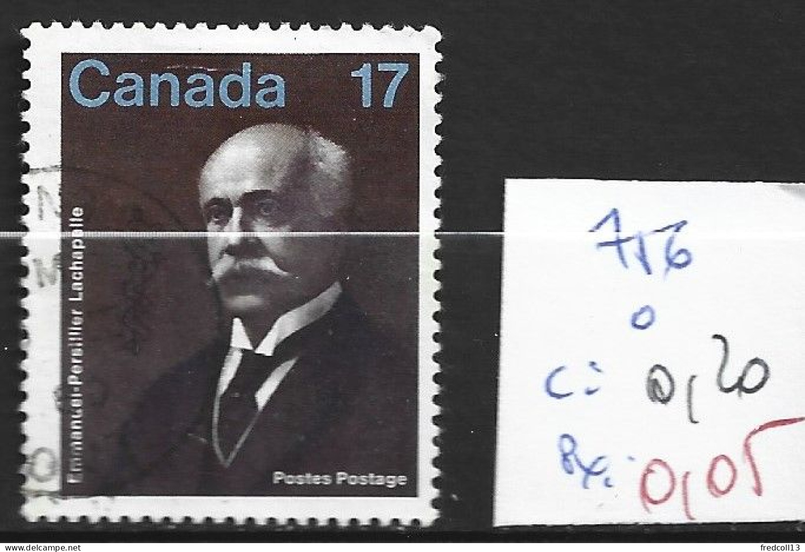 CANADA 756 Oblitéré Côte 0.20 € - Used Stamps