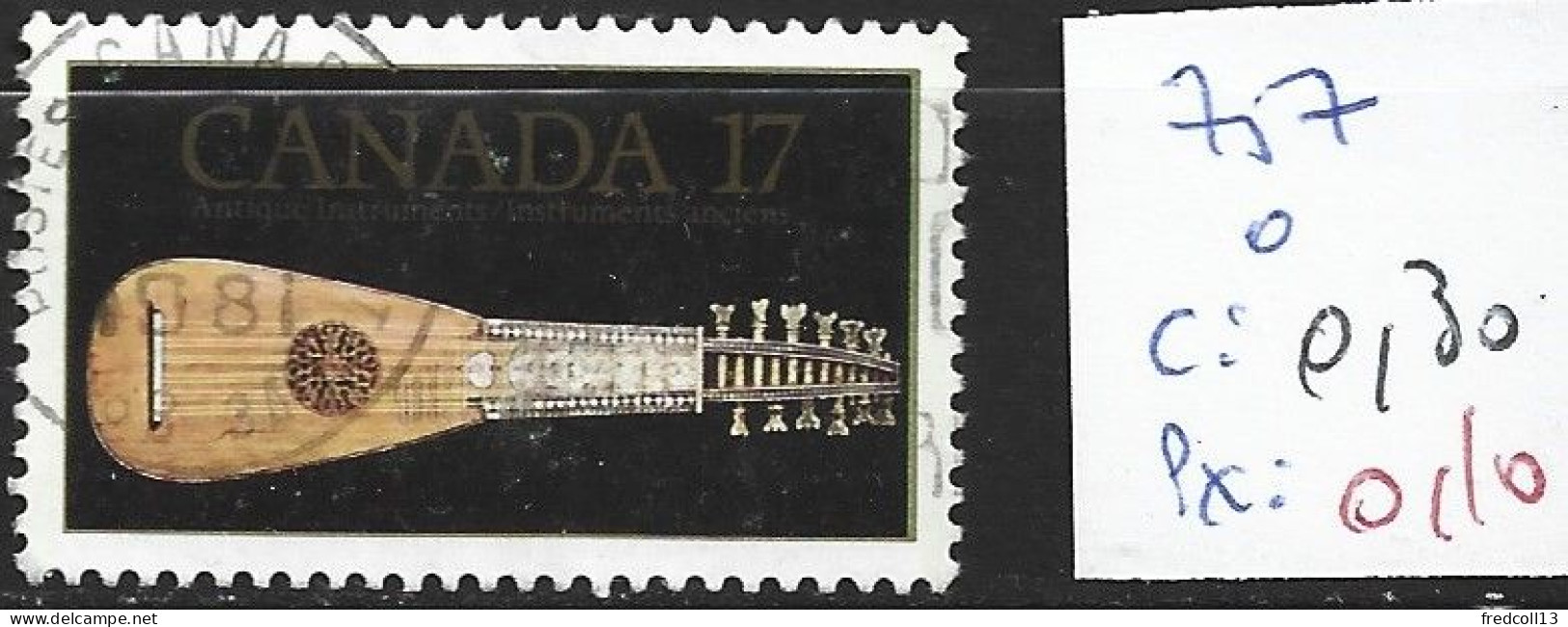 CANADA 757 Oblitéré Côte 0.30 € - Used Stamps