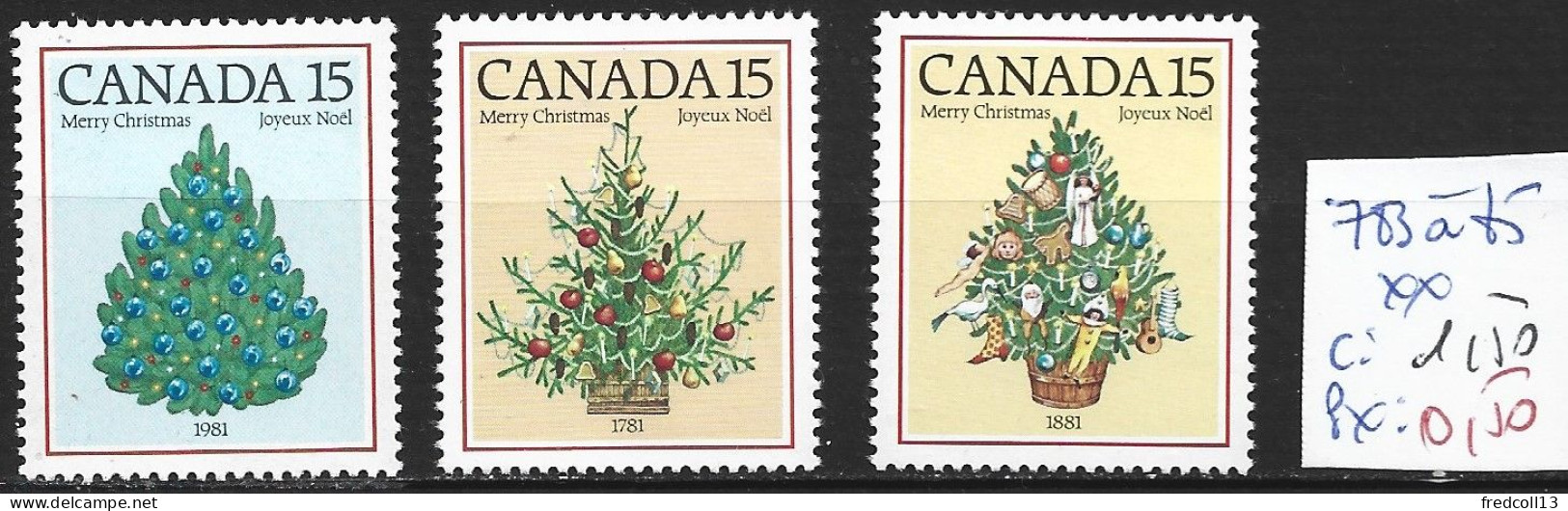 CANADA 783 à 85 ** Côte 1.50 € - Unused Stamps