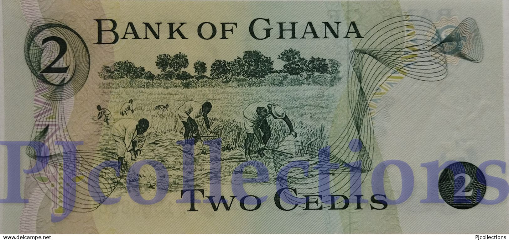 GHANA 2 CEDIS 1972 PICK 14b UNC - Ghana