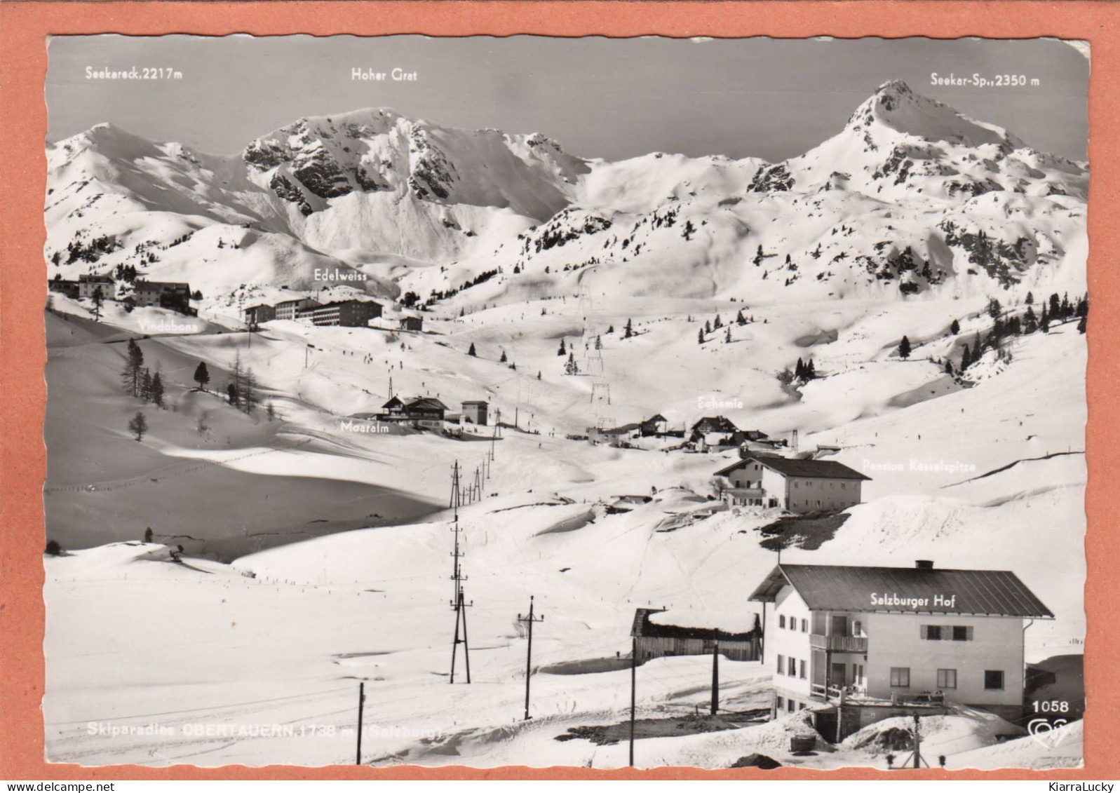 OBERTAUERN - SALZBOURG - SKIPARADIES - ECRITE - Obertauern