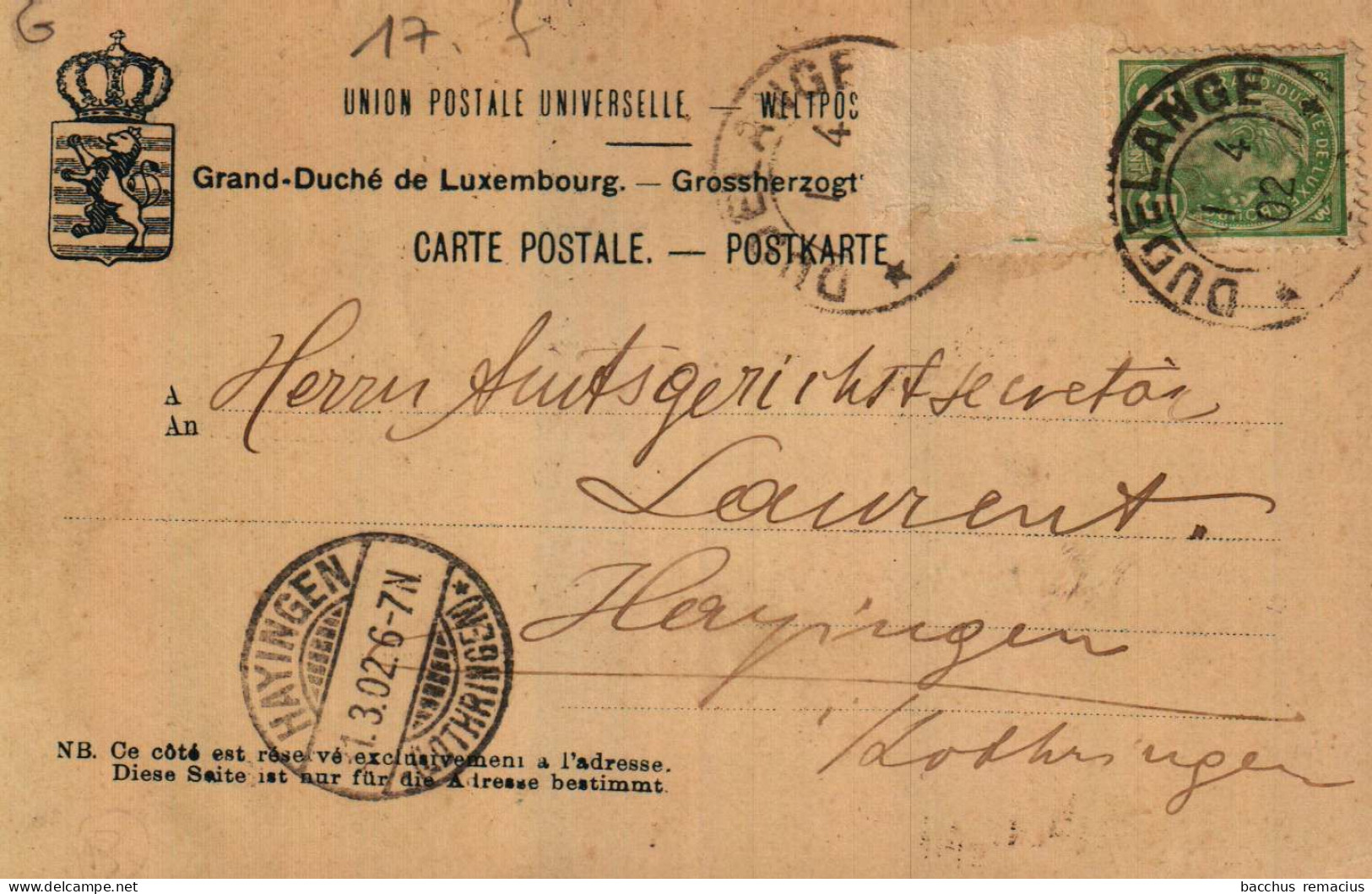 DUDELANGE Et BUDDERSBERG Avec Cote De St.Jean 1902 - Düdelingen