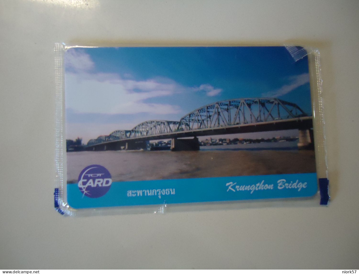 THAILAND MINT  CARDS TOT CHIPS WORLD  HERITAGES BRIDGES - Landschaften