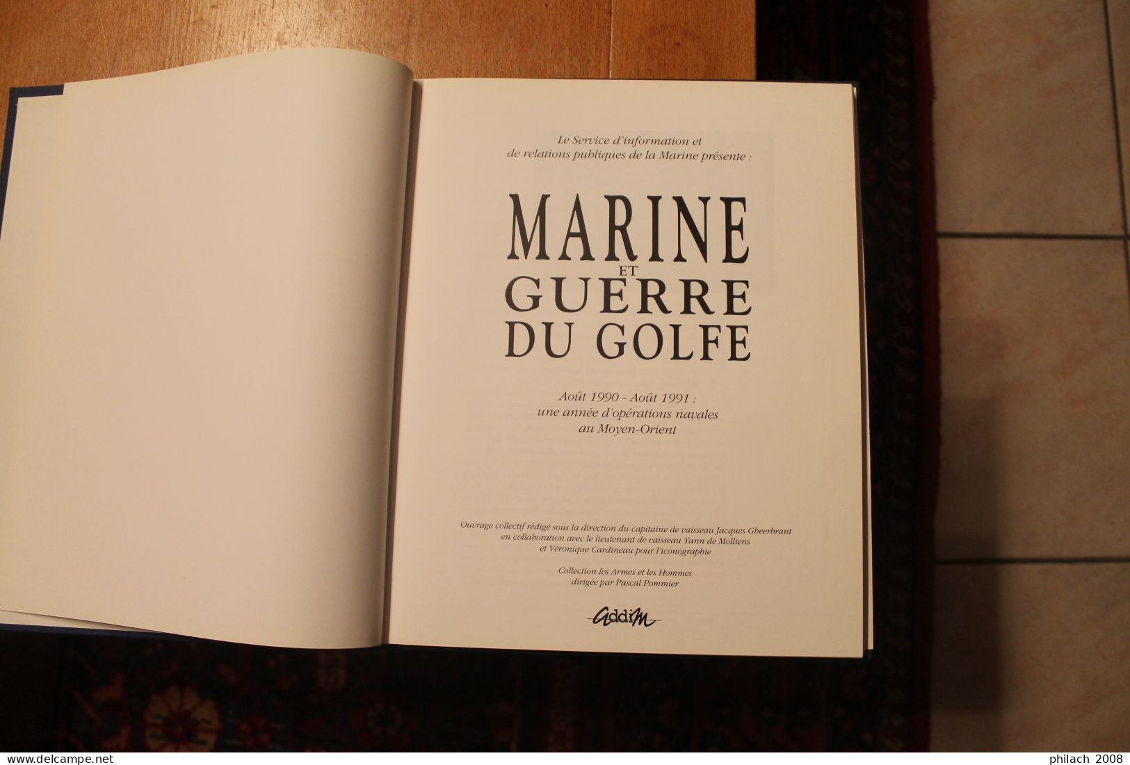 Livre MARINE GUERRE DU GOLFE - Schiffe