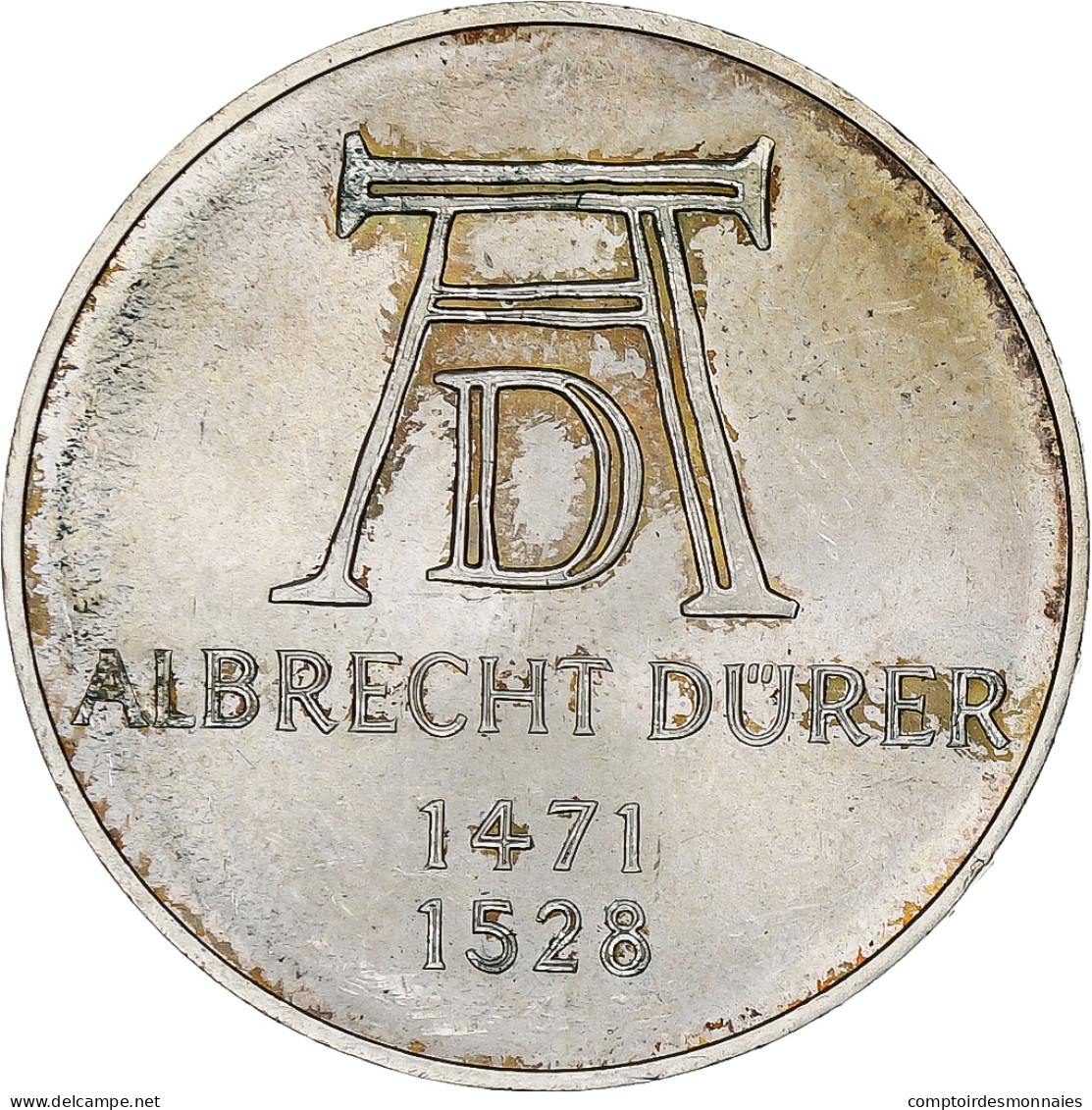 Monnaie, République Fédérale Allemande, 5 Mark, 1971, Munich, Germany, SUP - 5 Marchi